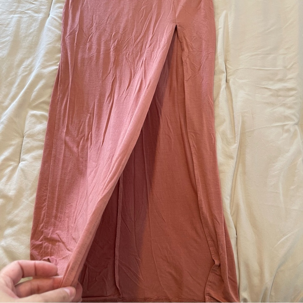 Lulu’s Elegant Pink Maxi Dress Size XS - Picture 3 of 6
